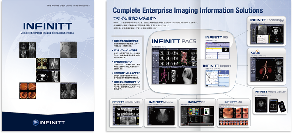 インフィニットテクノロジー様 カタログデザイン実績