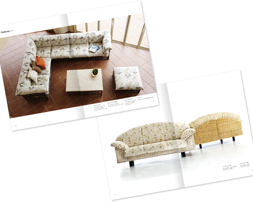 クオリア様 カタログデザイン実績