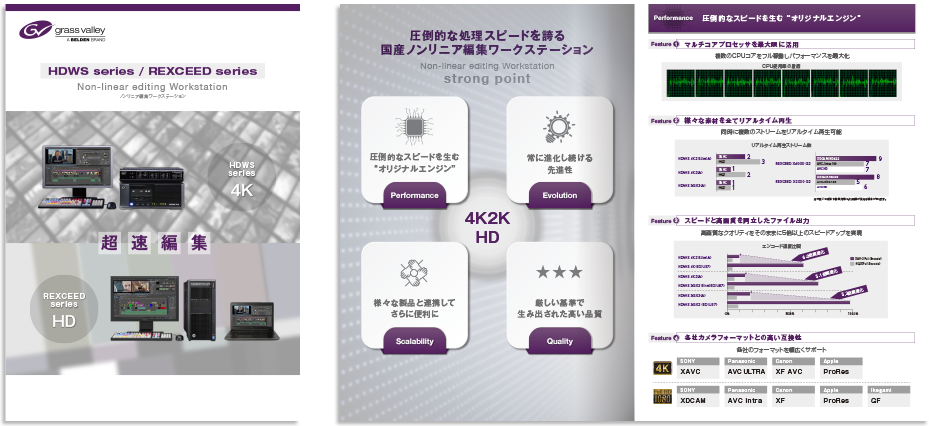 グラスバレー様 カタログデザイン実績