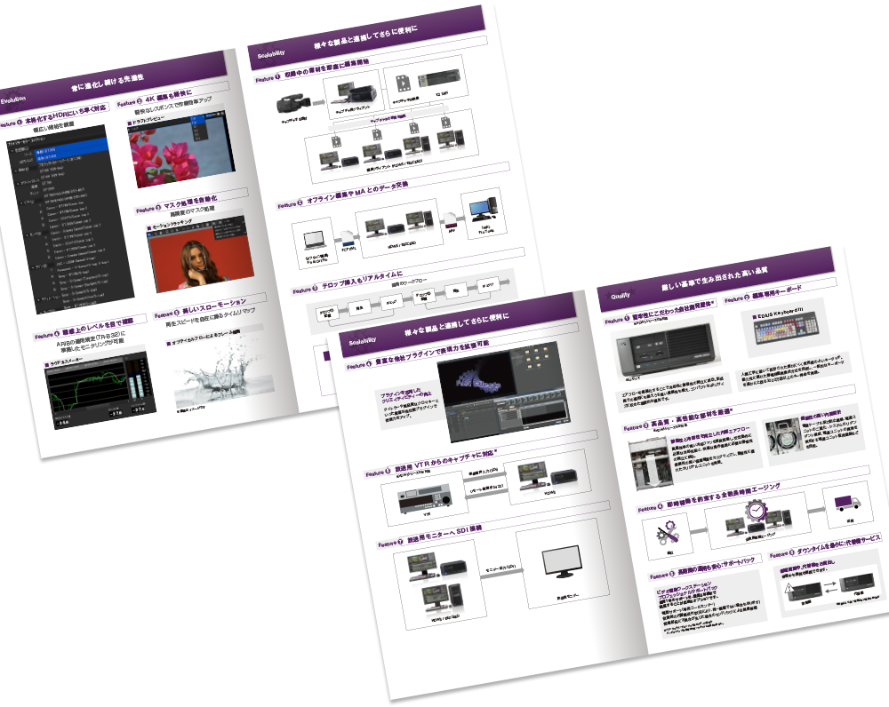 グラスバレー様 カタログデザイン実績