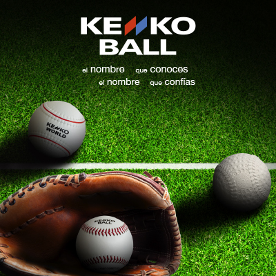 ナガセケンコー株式会社 様 製品カタログ制作実績：ケンコーボールが跳ねる躍動感あふれるイメージ