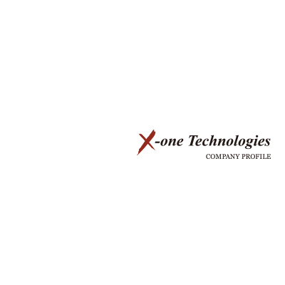 株式会社X-one Technologies 様 製品カタログ制作実績：X-one Technologies カタログ