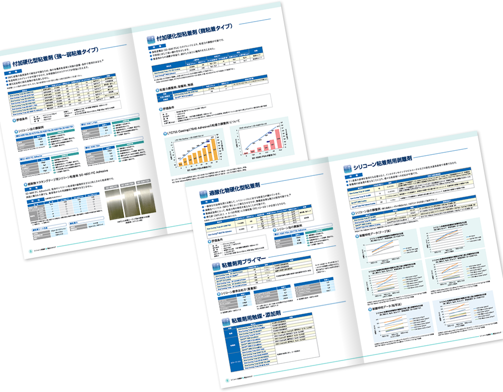 東レ・ダウコーニング様 カタログデザイン実績
