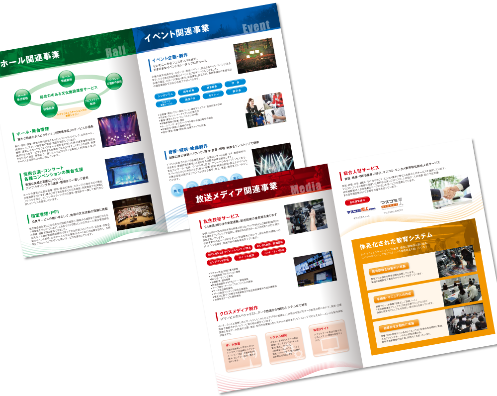 シグマコミュニケーションズ様 会社案内デザイン実績