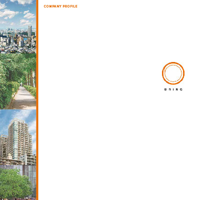 株式会社ブリング 様 会社案内制作実績：株式会社ブリングのロゴ