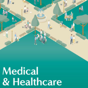 日科ミクロン株式会社 様 会社案内制作実績：日科ミクロンの社員一同、未来への希望を胸に