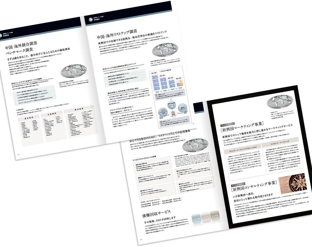 SDI様 会社案内デザイン実績