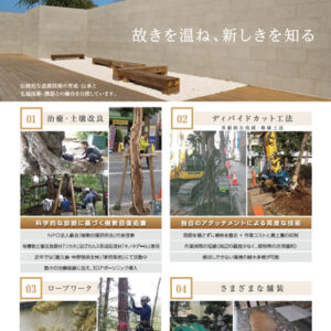 株式会社高橋植木 様 パンフレット制作実績：高橋植木の庭: 伝統と自然が息づく、丁寧な手仕事による高品質な庭園